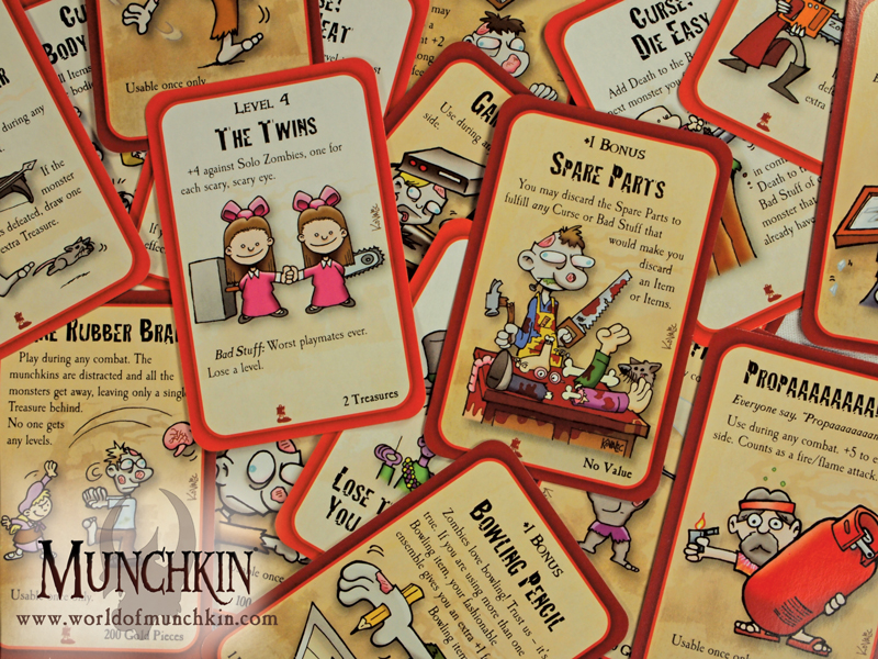 Munchkin : Zombies - 4 Spare Parts Expansion